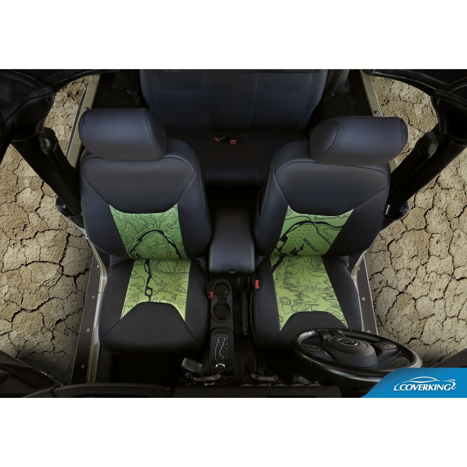 Jeep® Topographic Custom Seat Covers