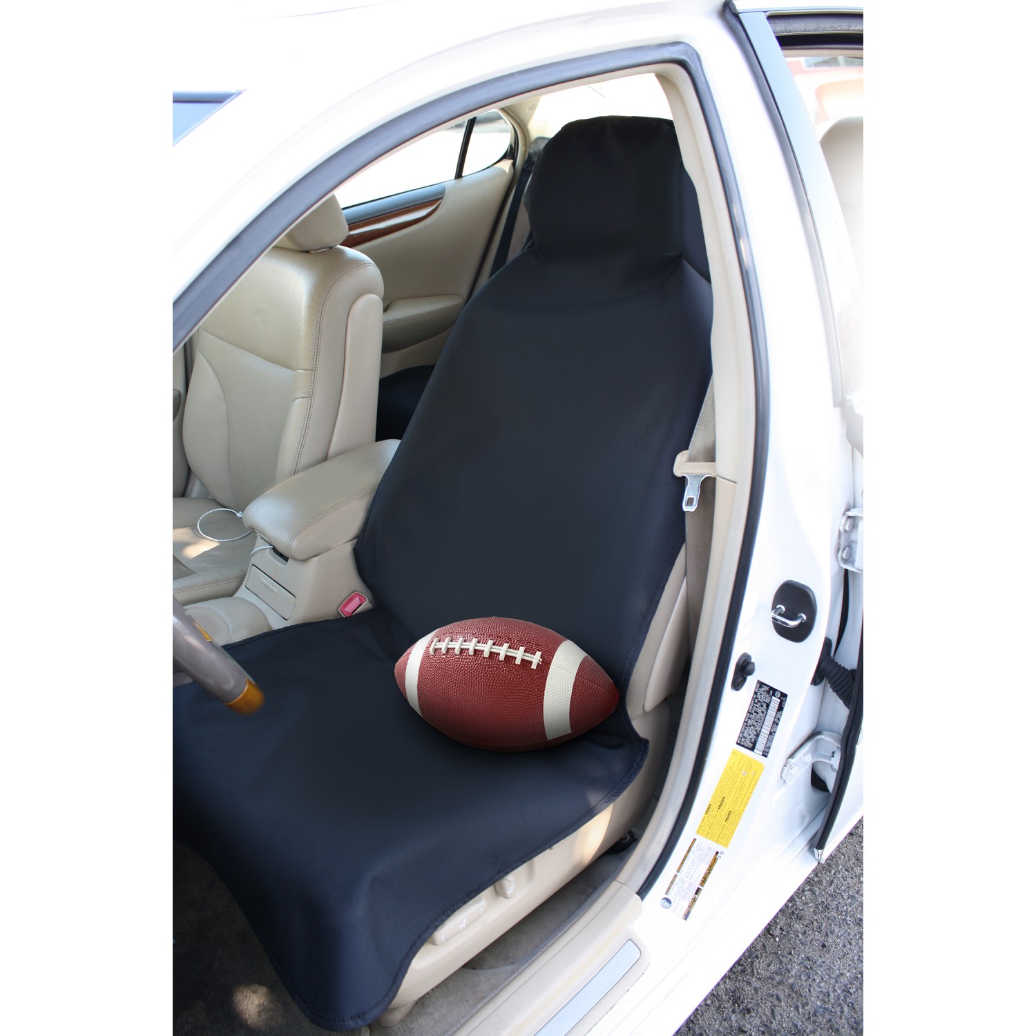 Black Bucket Seat Shield