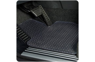 Clear Nibbed Designer Floor Mats 