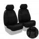  Ballistic Tactical seat covers installed on a 50/50 bucket row with removable headrests