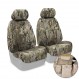 Multicam Tactical seat covers installed on a 50/50 bucket row with removable headrests