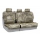 A-TACS Camo seat covers installed on a split bench row with removable headrests
