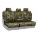 Kryptek seat covers installed on a split bench row with removable headrests