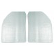 Clear Nibbed Designer Floor Mats 