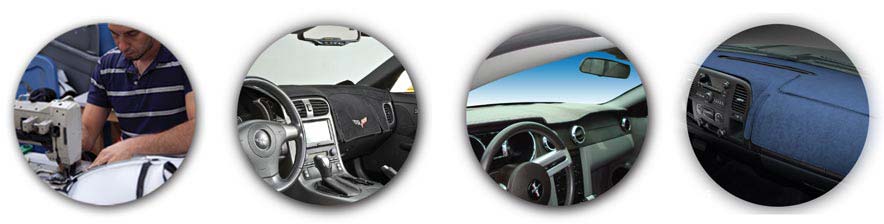 Velour dash covers