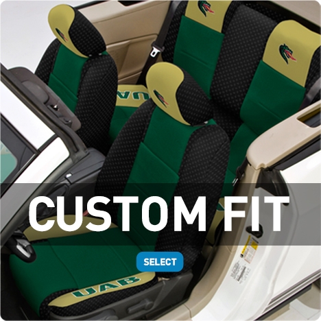 University of Alabama at Birmingham custom fit seat covers