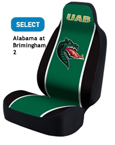 Select University of Alabama at Birmingham #2 universal fit seat cover