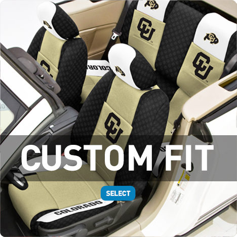 University of Colorado Custom Fit Seat Covers