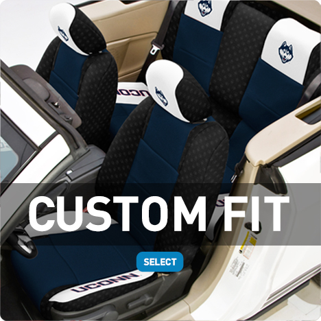 University of Connecticut Custom Fit Seat Covers