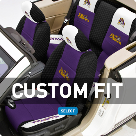 East Carolina University Custom Fit Seat Covers