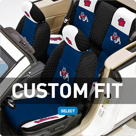 Fresno State University Custom Fit Seat Covers