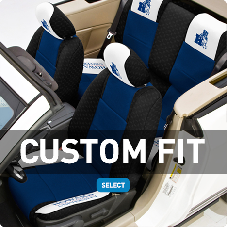 Howard University Custom Fit Seat Covers