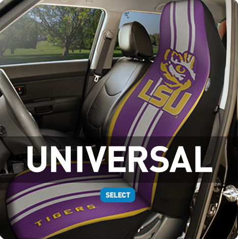 Louisiana State University Universal Fit Seat Covers