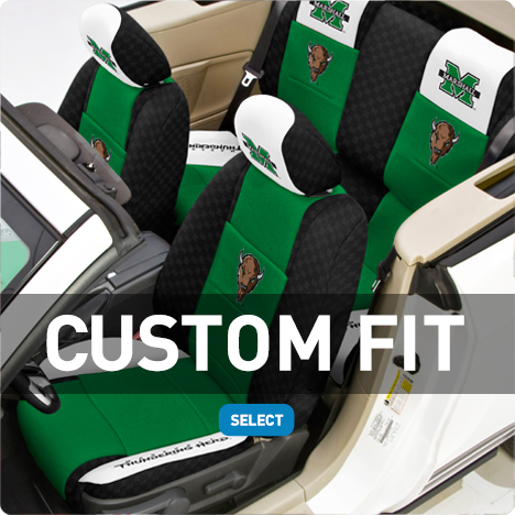 Marshall University Custom Fit Seat Covers