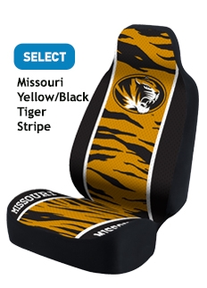 University of Missouri Yellow/Black Tiger Stripe