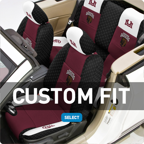 University of Montana Custom Fit Seat Covers