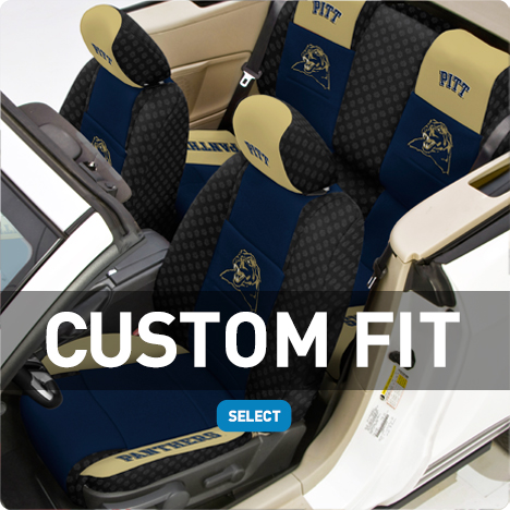 University of Pittsburgh Custom Fit Seat Covers