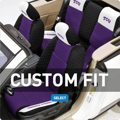 Texas Christian University Custom Fit Seat Covers