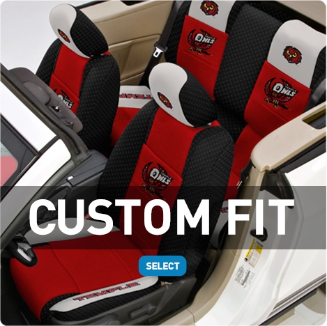 Temple University Custom Fit Seat Covers