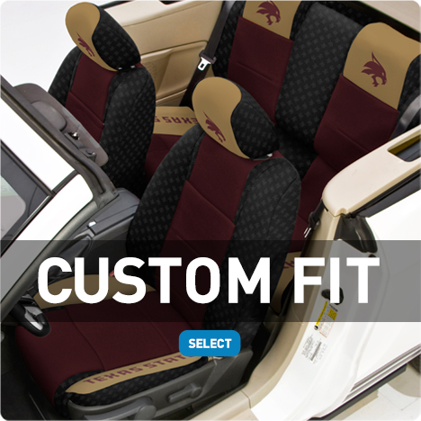 Texas State University Custom Fit Seat Covers