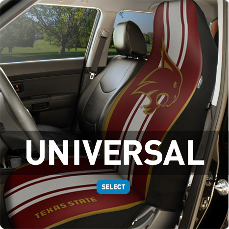 Texas State University Universal Fit Seat Covers