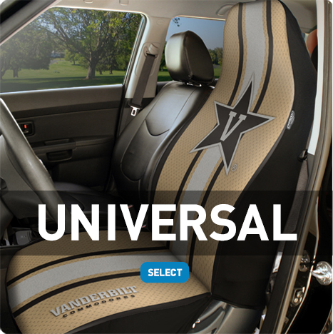 Vanderbilt University Universal Fit Seat Covers