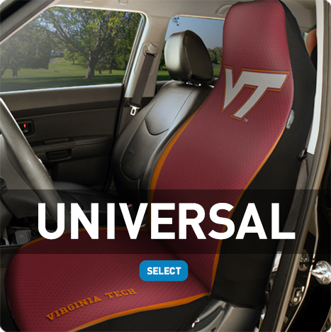 Virginia Tech Universal Fit Seat Covers