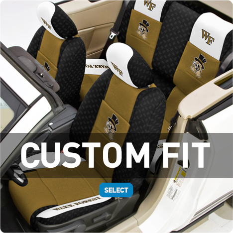 Wake Forest University Custom Fit Seat Covers