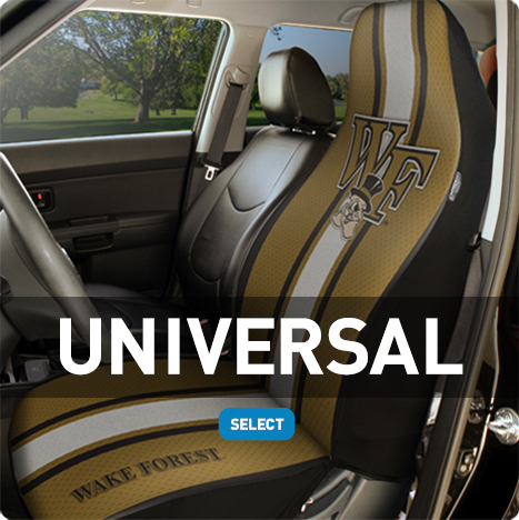 Wake Forest University Universal Fit Seat Covers