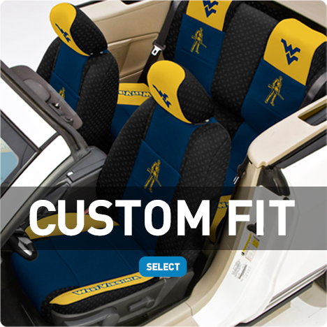 West Virginia University Custom Fit Seat Covers