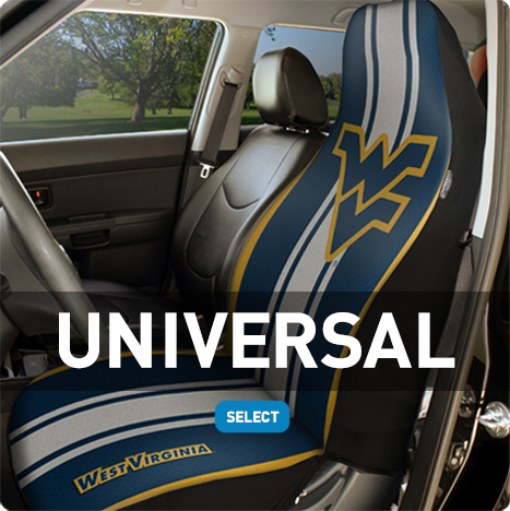 West Virginia University Universal Fit Seat Covers