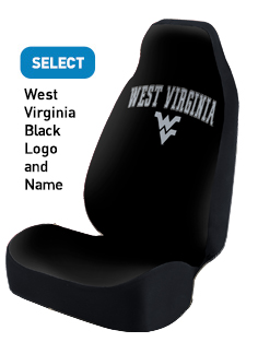 West Virginia Black Logo and Name